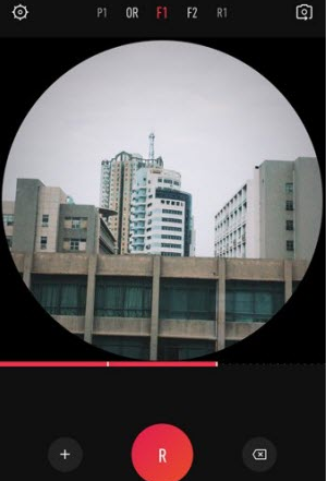 《VUE》怎么拍圆形视频?拍圆形视频图文教程