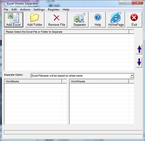 Excel Sheets Separator(Excel빤)ͼ1