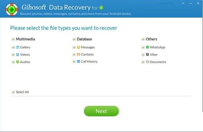 Gihosoft Free Android Data Recoveryͼ1