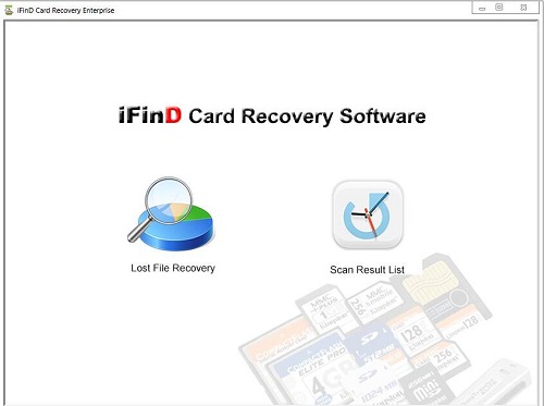 iFinD Card Recovery Enterpriseͼ1