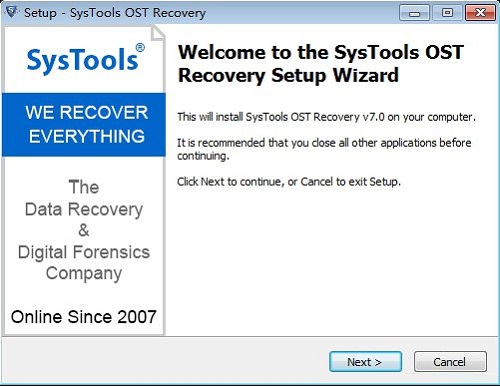 SysTools OST Recoveryͼ1