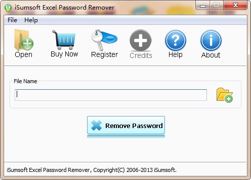 iSumsoft Excel Password Removerͼ1