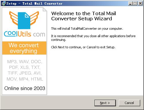 Coolutils Total Mail Converter v6.2.0.59Ѱ