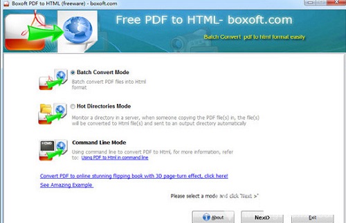 Boxoft PDF to Htmlwindowsͻ˽ͼ