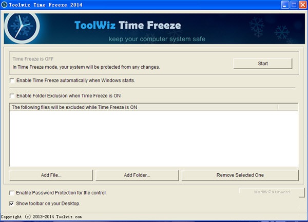 Toolwiz Time Freeze