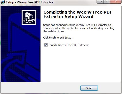 PDFȡ(Weeny Free PDF Extractor) v1.1Ѱ