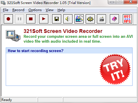 321Soft Screen Video Recorderͼ1