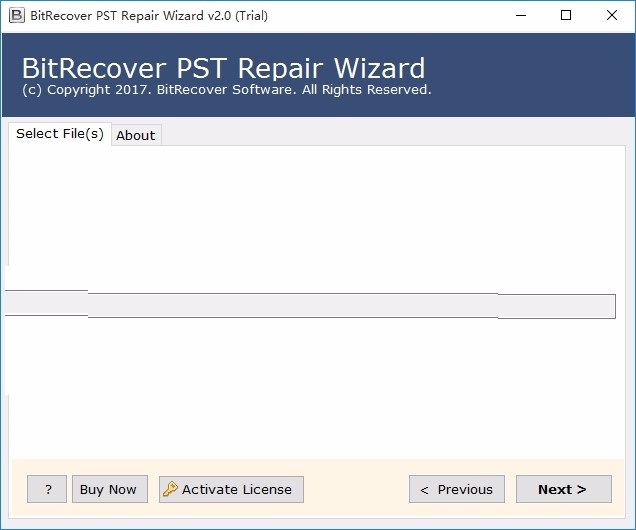 BitRecover PST Repair Wizardͼ1