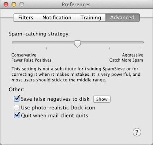 SpamSieve for mac截图1
