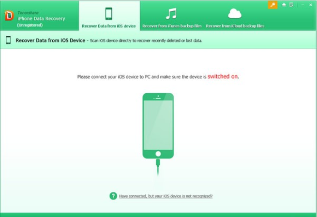 Tenorshare iPhone Data Recoveryͼ1