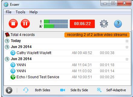 Evaer Video Recorder for Skype 2.3.8.21 for ios download free