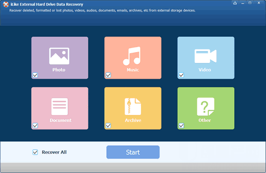 iLike External Hard Drive Data Recoveryͼ1