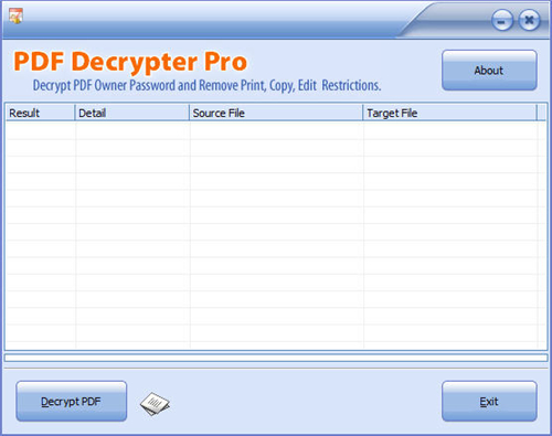 PDF Decrypter Proͼ1