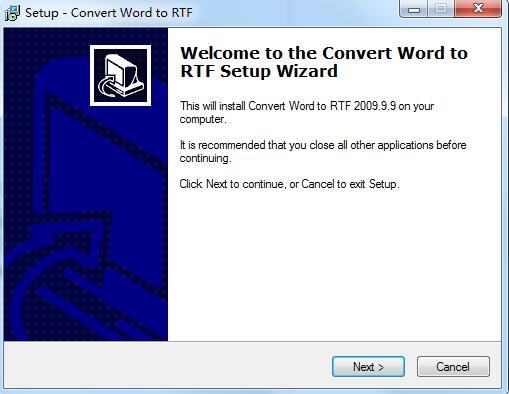 Convert Word to RTFͼ1