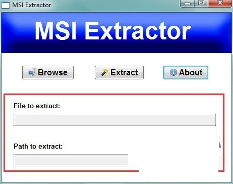 msi文件提取器(MSI Extractor) v4.01 绿色版