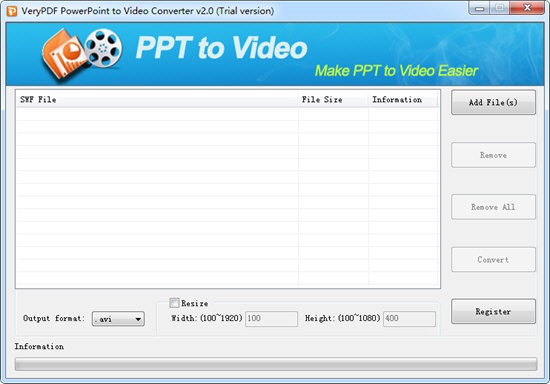 VeryPDF PowerPoint to Video Converterͼ1