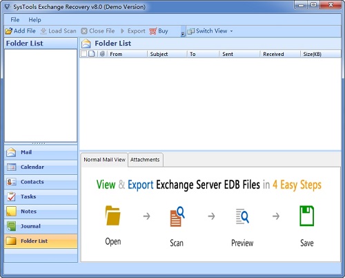SysTools Exchange Recoveryͼ1