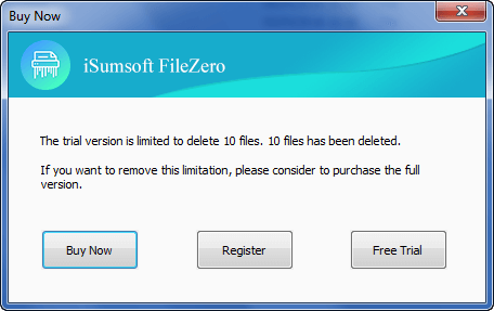 iSumsoft FileZero(文件粉碎软件)