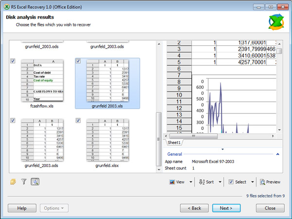 RS Excel Recoveryͼ1