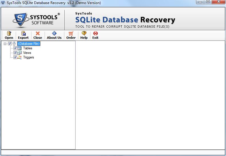 SysTools SQLite Database Recoveryͼ1