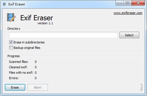 EXIF Eraserv1.1