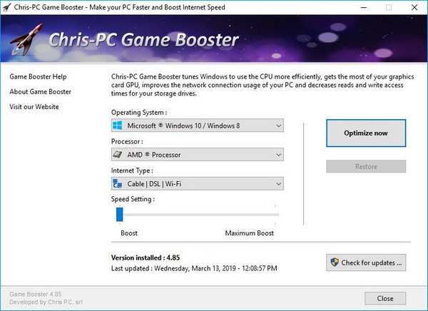 Chris-PC RAM Booster 7.06.30 instal the new for windows