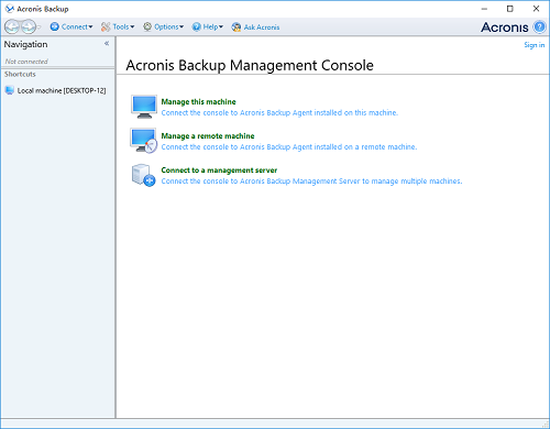 Acronis Backup Advancedͼ1