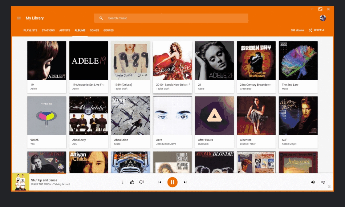 Google Play Music Desktop Playerwindowsͻ˽ͼ