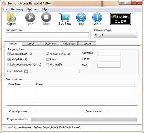 iSumsoft Access Password Refixerͼ1