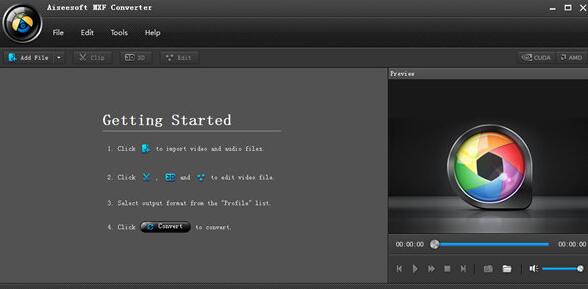 Aiseesoft MXF Converterͼ1