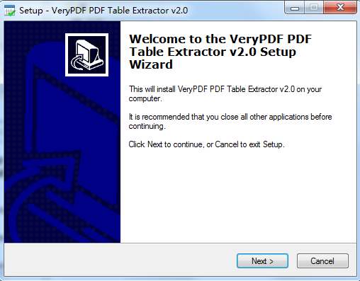VeryPDF PDF Table Extractor
