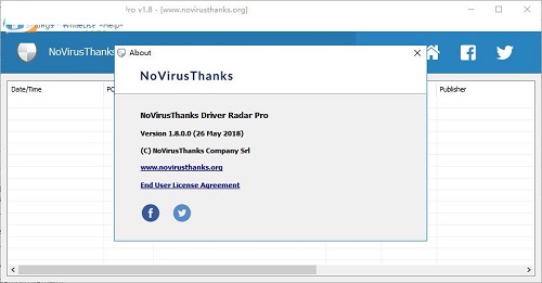 NoVirus Thanks Driver Radar Prowindowsͻ˽ͼ