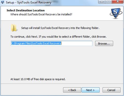 SysTools Excel Recovery