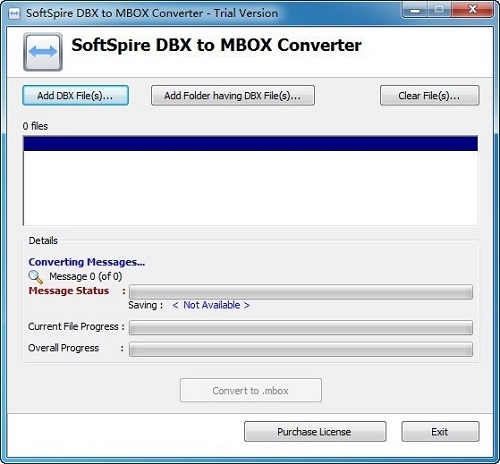 SoftSpire DBX to MBOX Converterͼ1