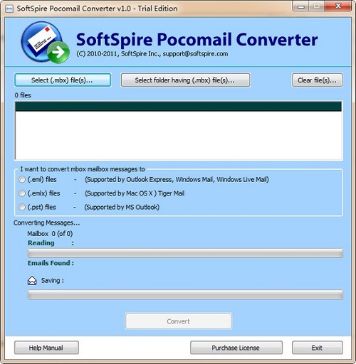 SoftSpire Pocomail Converterͼ1