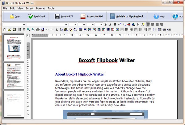 Boxoft Flipbook Writerͼ1