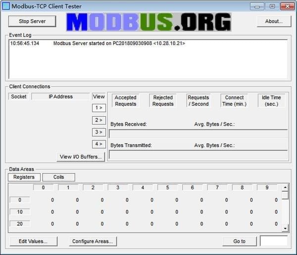 MODBUS-TCP Client Testerͼ1