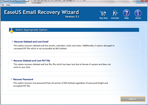 EaseUS Email Recovery Wizardͼ1