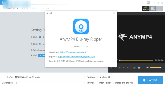 AnyMP4 Blu-ray Ripperͼ1