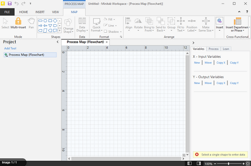 MiniTAB Workspaceͼ1