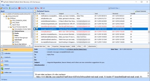 SysTools Outlook Deleted Items Recoveryͼ1