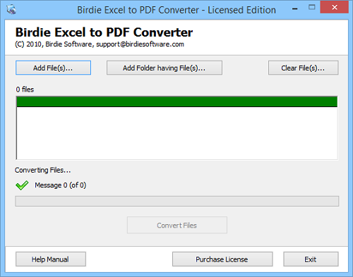 Birdie Excel to PDF Converterͼ1