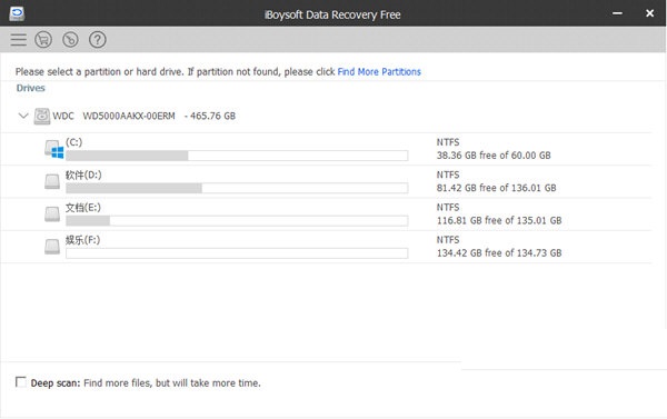 iBoysoft Data Recovery Freewindowsͻ˽ͼ
