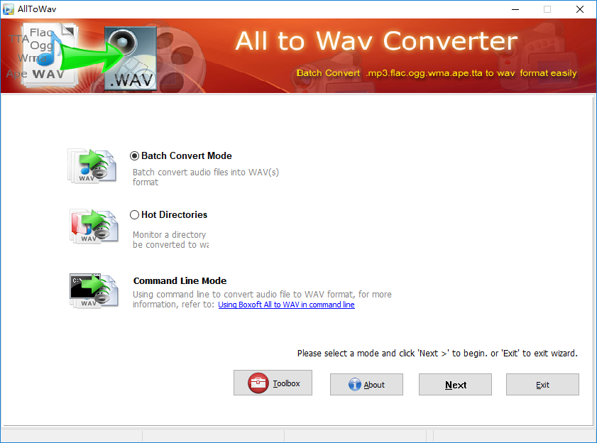 Boxoft All to Wav Converterͼ1