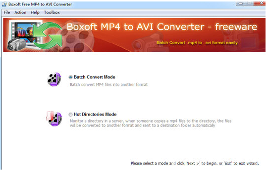 Boxoft Free MP4 to AVI Converterͼ1