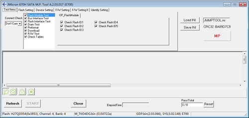 JMicron 670H SATA MP Toolͼ1