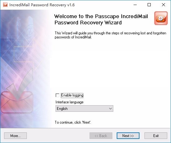 IncrediMail Password Recoveryͼ1
