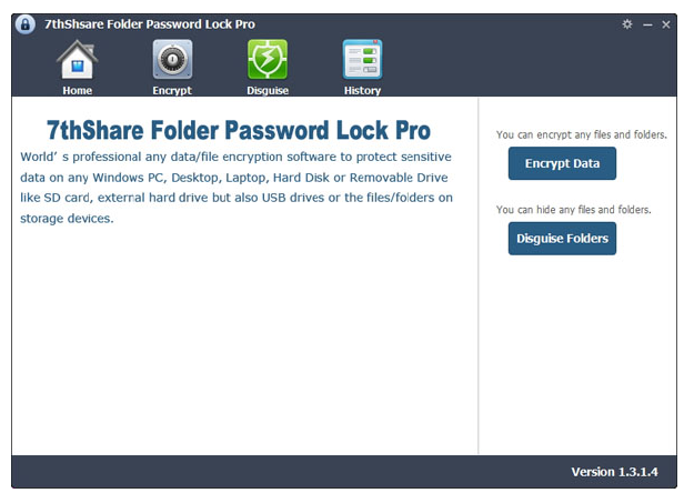 7thShare Folder Password Lock Proͼ1