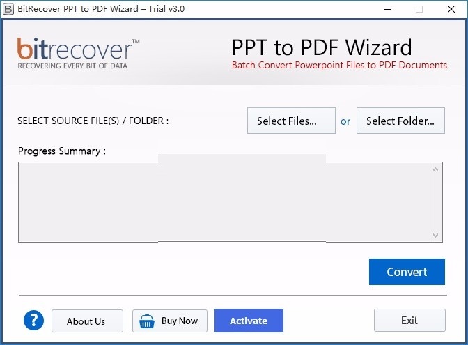 BitRecover PPT to PDF Wizardͼ1