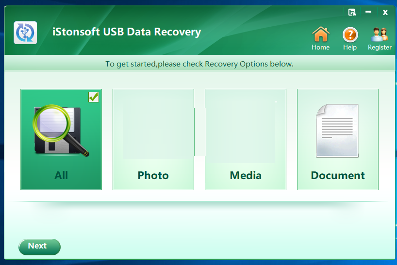 iStonsoft USB Data Recoveryͼ1